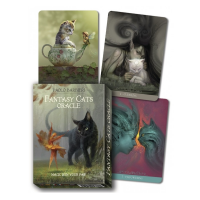 Barbieri Fantasy Cats Oracle kortos Lo Scarabeo